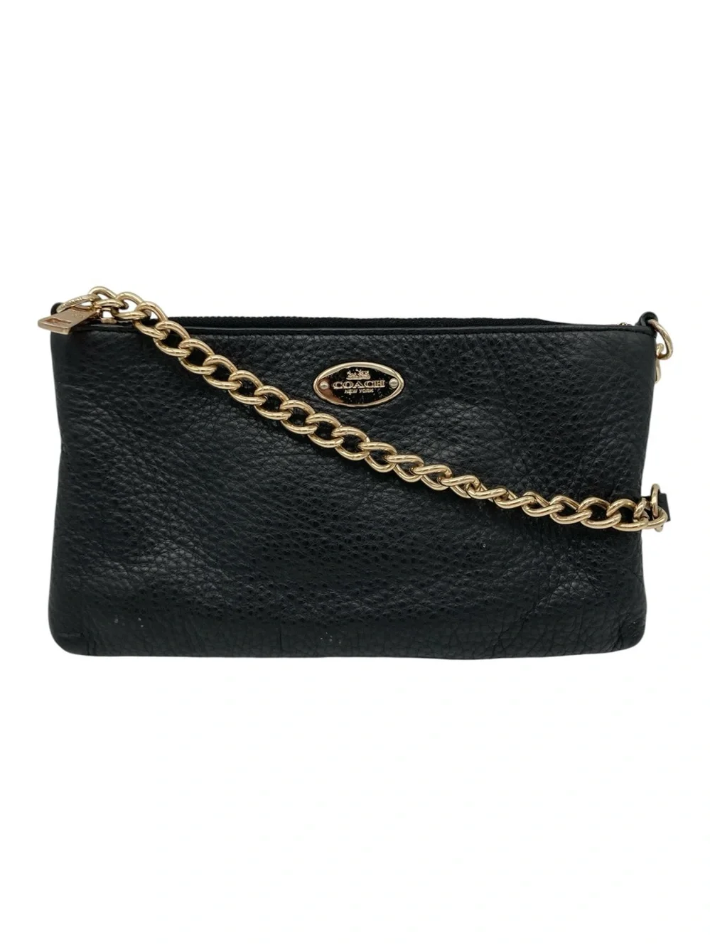 Coach Quinn Pebbled Leather Crossbody Bag